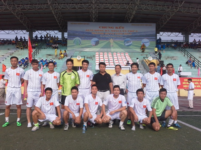 Tổng công ty Quản lý bay Việt Nam tham gia giải bóng đá mi ni toàn quốc Ngành Giao thông vận tải